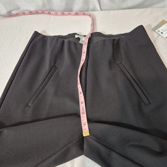 John Mark Women’s Black Dress Pants Size S With Embroidered Velvet Flowers (52) - Picture 12 of 12